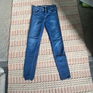 American Eagle Medium wash skinny jeans